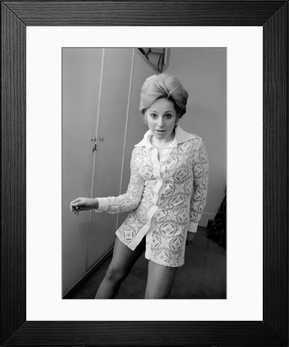 Framed Print : 22 year old Actress Alison Frazer who will appear in Dixon of Dock Green Framed Print : 22 year old Actress Alison Frazer who will appear in Dixon of Dock Green