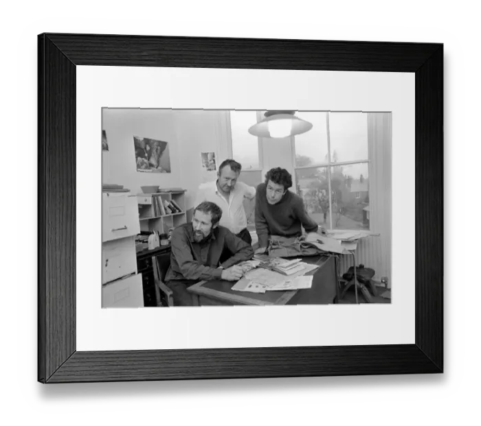 Framed Print : Chris Bonington, who is to lead the expedition to climb the south face of Annapurna in Framed Print : Chris Bonington, who is to lead the expedition to climb the south face of Annapurna in