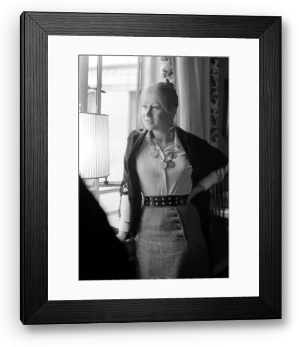 Framed Print : A press reception was held today at the Dorchester hotel for actor James Mason who stars Framed Print : A press reception was held today at the Dorchester hotel for actor James Mason who stars
