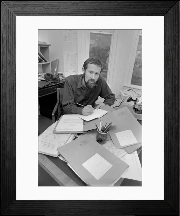 Framed Print : Chris Bonington, who is to lead the expedition to climb the south face of Annapurna in Framed Print : Chris Bonington, who is to lead the expedition to climb the south face of Annapurna in