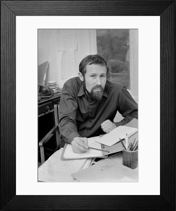 Framed Print : Chris Bonington, who is to lead the expedition to climb the south face of Annapurna in