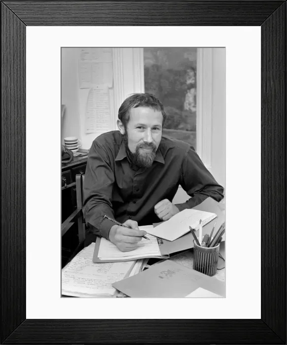 Framed Print : Chris Bonington, who is to lead the expedition to climb the south face of Annapurna in Framed Print : Chris Bonington, who is to lead the expedition to climb the south face of Annapurna in