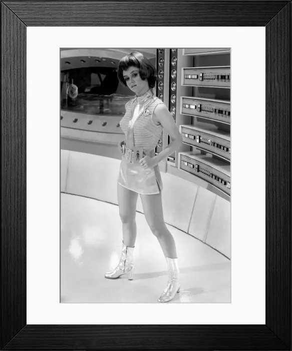 Framed Print : Entertainment Film. Science Fiction series being made for ATV by Century 21 Productions