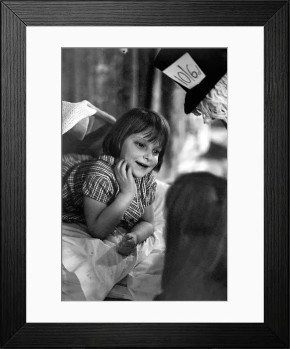 Framed Print : Children of booth hall hospital meet character from Alice in Wonderland: Janet Harrop, 5 Framed Print : Children of booth hall hospital meet character from Alice in Wonderland: Janet Harrop, 5