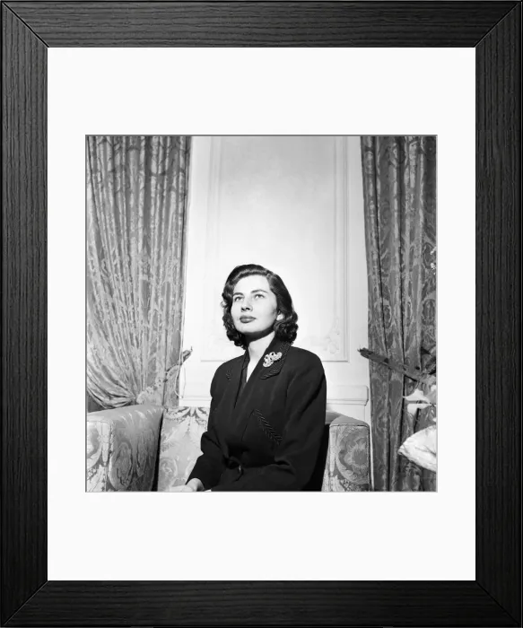 Framed Print : Pictures of her Imperial Majesty Soraya Pahlavy, the Queen of Persia who is just spending