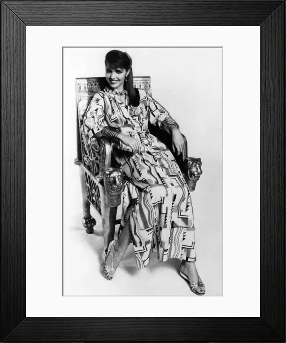 Framed Print : Fashion: Fashions in the Nile style. Making clothes these days makes sense when you see