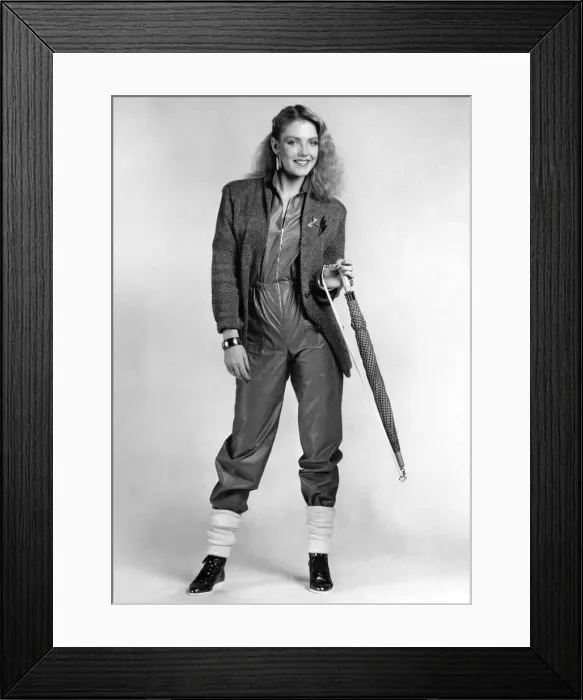 Framed Print : Fashion: Flying High. Suits for all seasons - thats what you could call