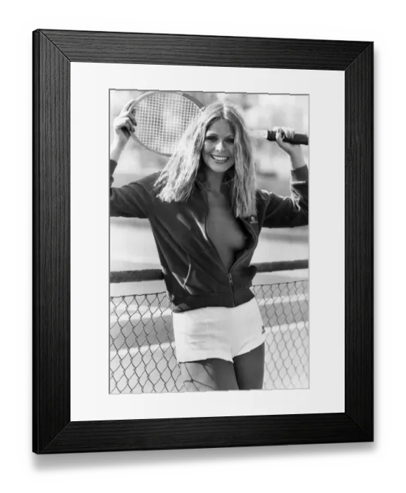 Framed Print : Fashion - 1970 s: Game, set and match to these sexy outfits Framed Print : Fashion - 1970 s: Game, set and match to these sexy outfits
