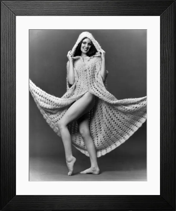 Framed Print : Fashion - 1970 s. Scots get hooked on Irish Crochet