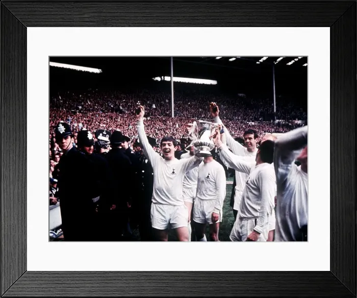 Framed Print : Tottenham Hotspur celebrate after beating Chelsea in the 1967 FA Cup Final at Wembley 2 Framed Print : Tottenham Hotspur celebrate after beating Chelsea in the 1967 FA Cup Final at Wembley 2