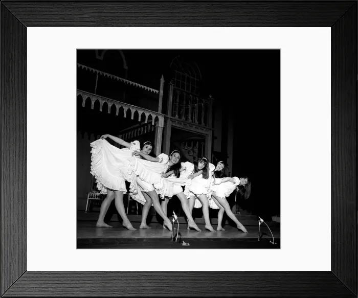 Framed Print : Opening night for new musical Passion Flower Hotel at the Prince of Wales Theatre in