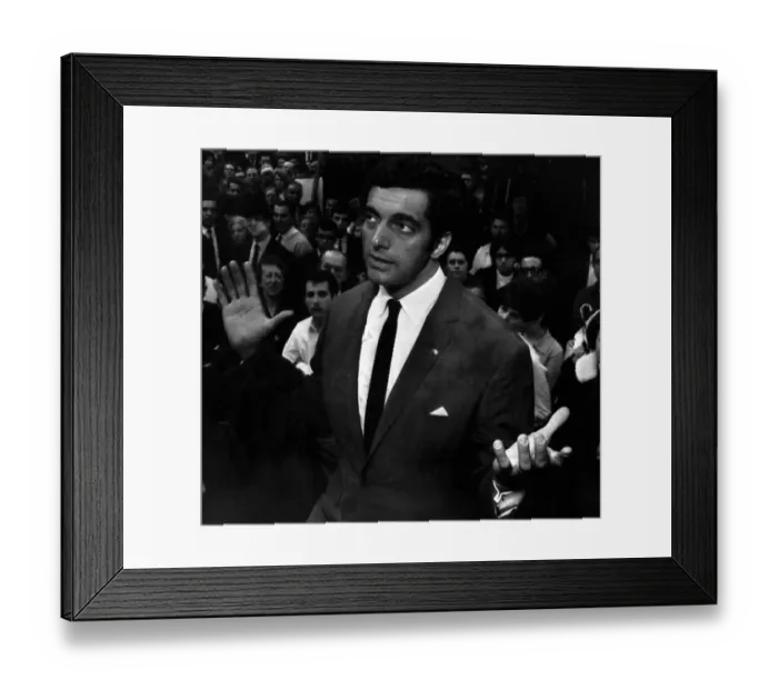 Framed Print : Frankie Vaughan Singer
