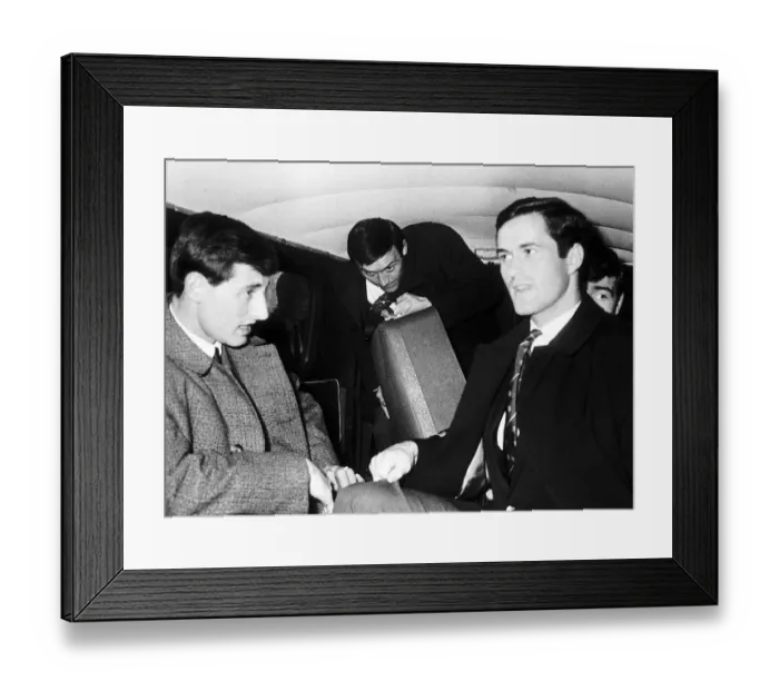 Framed Print : George Graham, Barry Bridges & Bert Murray Chelsea 1965 3 of 8 disciplined Chelsea