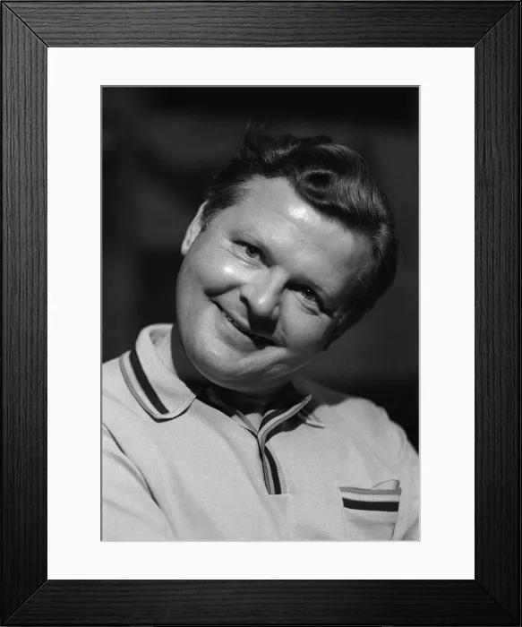 Framed Print : Comedian Benny Hill April 1968 Framed Print : Comedian Benny Hill April 1968