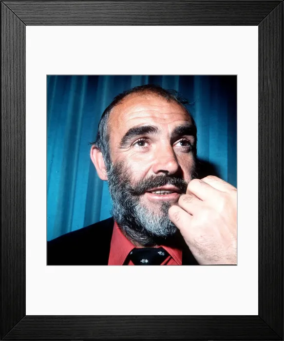 Framed Print : Sean Connery Actor Framed Print : Sean Connery Actor