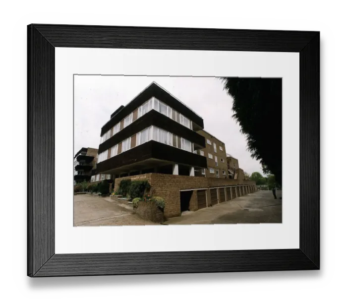 Framed Print : Benny Hill comedian Fairwater House in Teddington Framed Print : Benny Hill comedian Fairwater House in Teddington