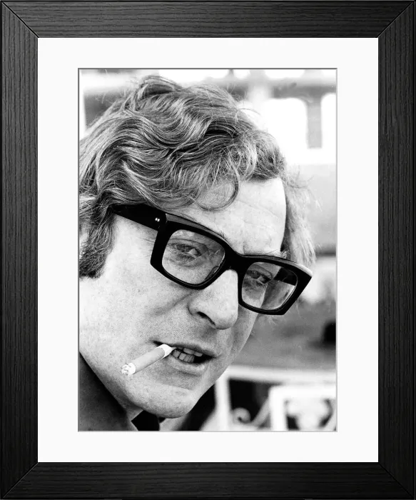 Framed Print : Michael Caine actor. 6th April 1971 Framed Print : Michael Caine actor. 6th April 1971