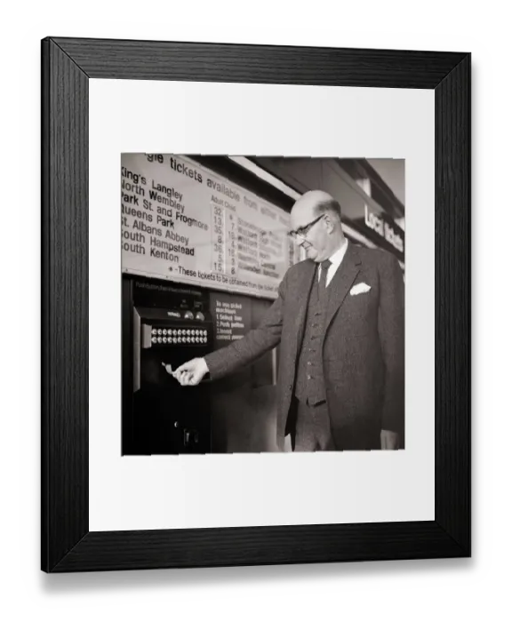 Framed Print : Decimal Currency Feature February 1971 Decimalization Day Lord Fiske Chairman