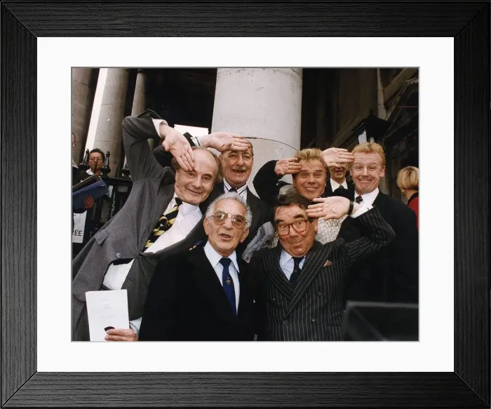 Framed Print : Benny Hill Memorial Tribute At St Martin In The Fields Church In London Where A Star Framed Print : Benny Hill Memorial Tribute At St Martin In The Fields Church In London Where A Star