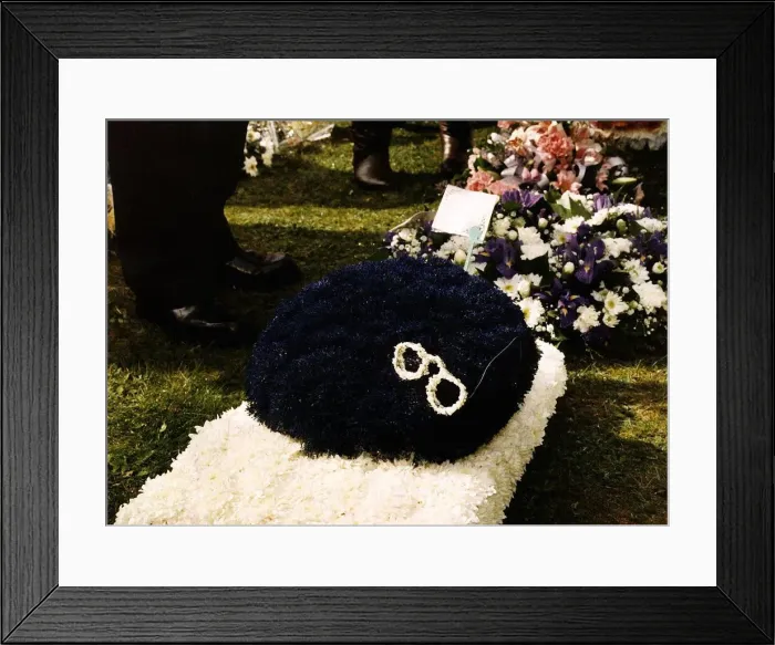 Framed Print : Benny Hill comedian was buried at Hollybrook Cemetery in Southhampton his home town Framed Print : Benny Hill comedian was buried at Hollybrook Cemetery in Southhampton his home town
