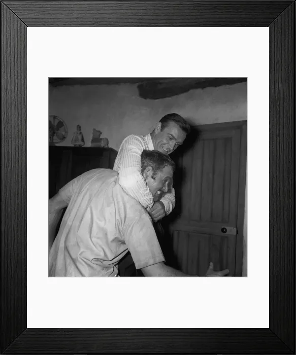 Framed Print : Sean Connery filming the latest James Bond movie Goldfinger March 1964 Framed Print : Sean Connery filming the latest James Bond movie Goldfinger March 1964