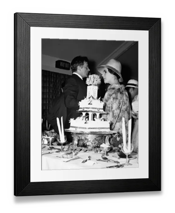 Framed Print : Elizabeth Taylor Aug 1963 and Richard Burton attend wedding of Richard Burton Framed Print : Elizabeth Taylor Aug 1963 and Richard Burton attend wedding of Richard Burton