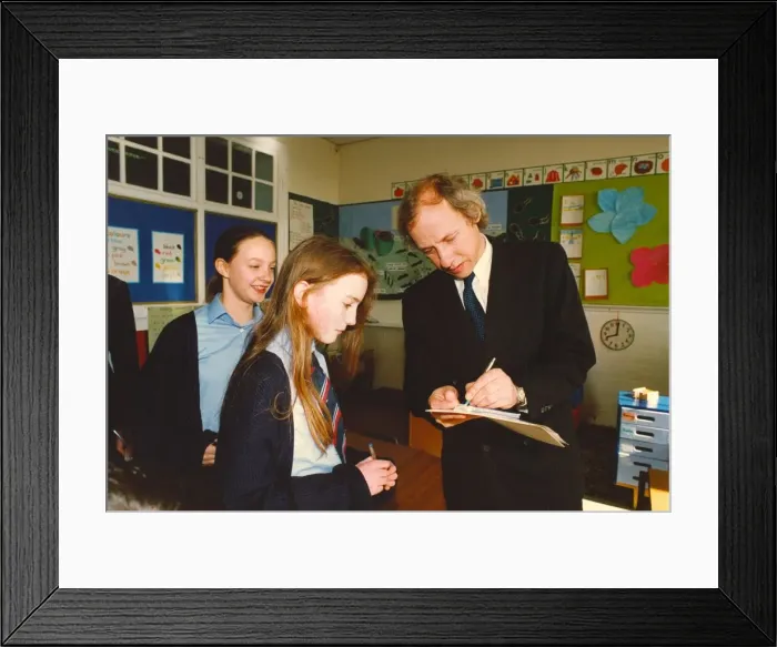 Framed Print : Mark Knopfler, guitarist with Dire Straits, makes a return visit to his old stamping Framed Print : Mark Knopfler, guitarist with Dire Straits, makes a return visit to his old stamping