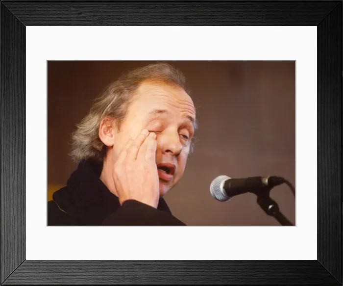 Framed Print : Dire Straits frontman Mark Knopfler is the guest of honour at the official opening