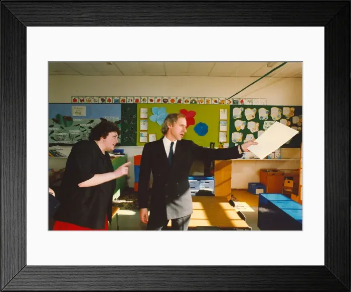 Framed Print : Mark Knopfler, guitarist with Dire Straits, makes a return visit to his old stamping Framed Print : Mark Knopfler, guitarist with Dire Straits, makes a return visit to his old stamping