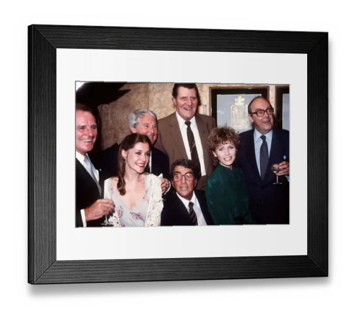 Framed Print : Tommy Cooper comedian and entertainer at a Variety Club Lunch with Dean Martin Dickie Framed Print : Tommy Cooper comedian and entertainer at a Variety Club Lunch with Dean Martin Dickie