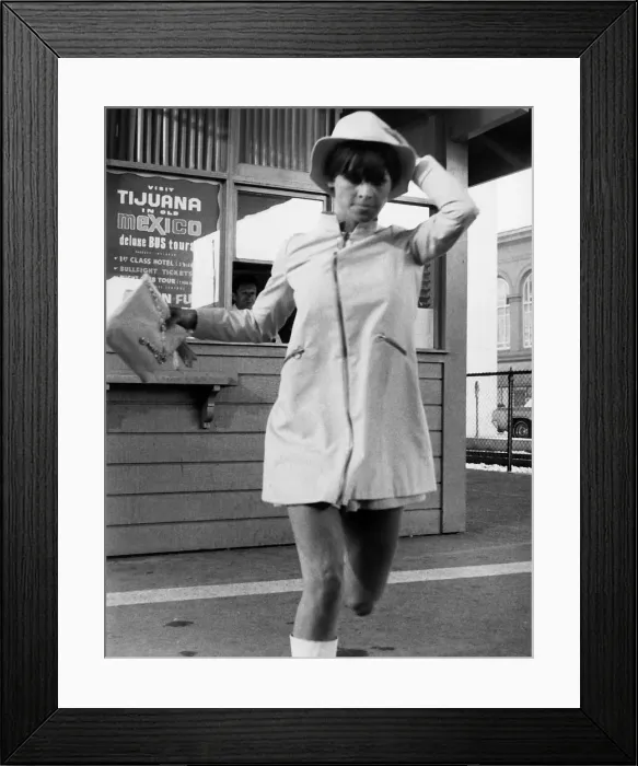 Framed Print : Film Petulia 1968 Julie Christie