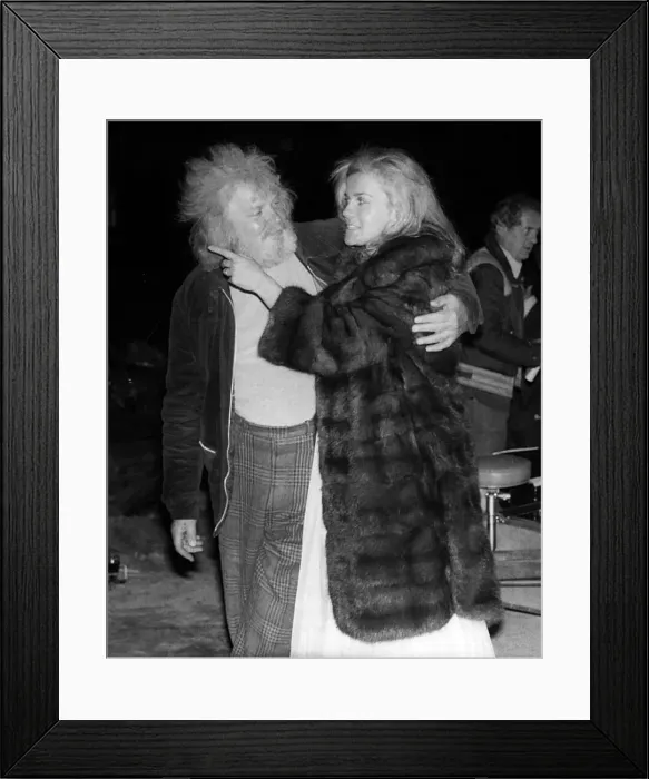 Framed Print : Ken Russell and Ann Margaret on set of Tommy 1974 Framed Print : Ken Russell and Ann Margaret on set of Tommy 1974
