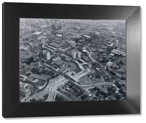 Coventry city centre- Aerial view 22nd June 1976