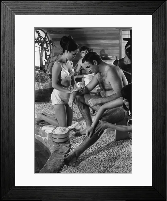 Framed Print : Film You Only Live Twice 1966 Sean Connery as James Bond Framed Print : Film You Only Live Twice 1966 Sean Connery as James Bond