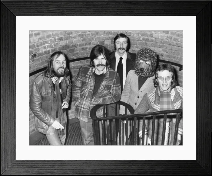 Framed Print : Lindisfarne at the university theatre. Left to right, Rod Clements, Ray Jackson Framed Print : Lindisfarne at the university theatre. Left to right, Rod Clements, Ray Jackson