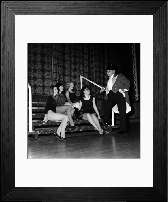 Framed Print : Four new circusettes picked for annual Xmas circus. Mr George Lockhart Framed Print : Four new circusettes picked for annual Xmas circus. Mr George Lockhart