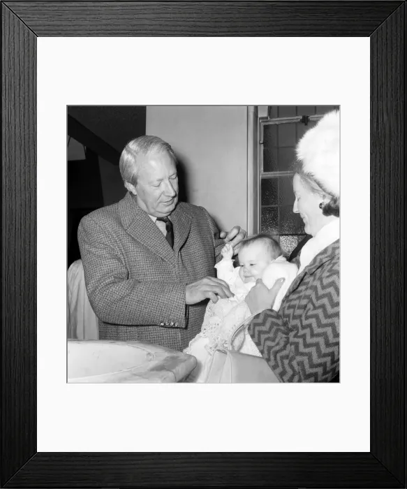 Framed Print : Politics: Edward Heath, leader of the Conservative Party