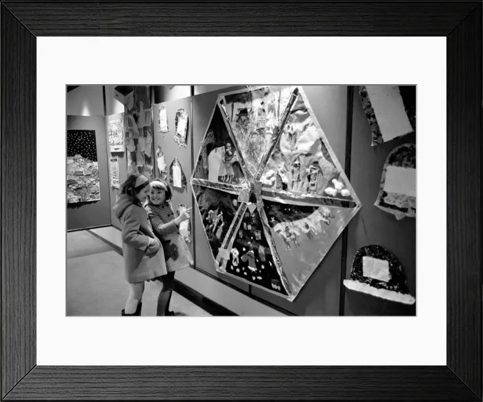 Framed Print : Children from five London Primary Schools showed their artistic talents at an exhibition Framed Print : Children from five London Primary Schools showed their artistic talents at an exhibition