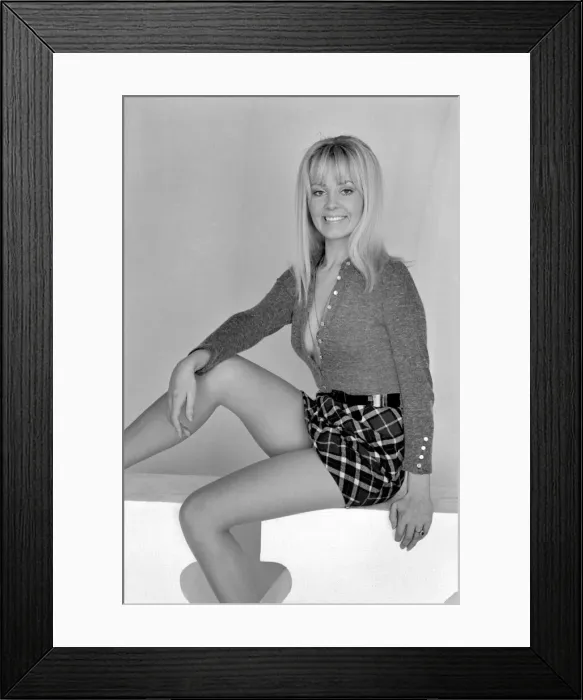 Framed Print : Danish born actress, Yutte Stensgaard. December 1969 Z11676-007 Framed Print : Danish born actress, Yutte Stensgaard. December 1969 Z11676-007