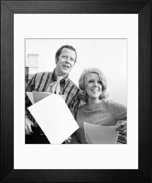 Framed Print : Theatre: Rehearsing in London for the pantomime, Dick Whittington Framed Print : Theatre: Rehearsing in London for the pantomime, Dick Whittington
