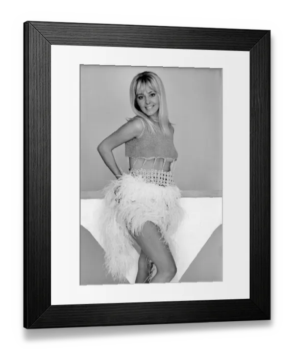 Framed Print : Danish born actress, Yutte Stensgaard. December 1969 Z11676-008 Framed Print : Danish born actress, Yutte Stensgaard. December 1969 Z11676-008