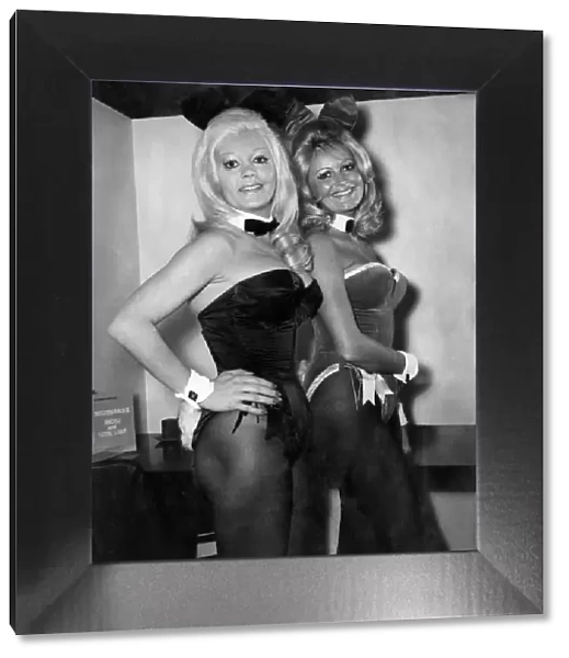 Club Night Bunny Girls. November 1973 P018480