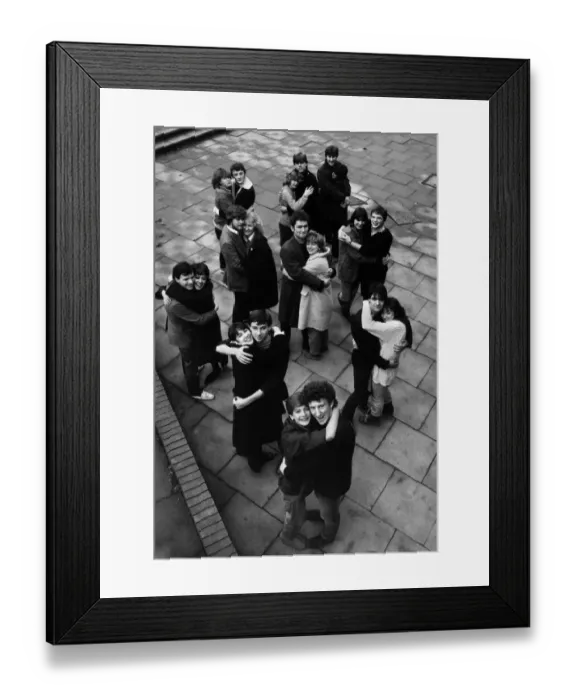 Framed Print : The cuddle club. The Keele University cuddling club get down to business Framed Print : The cuddle club. The Keele University cuddling club get down to business