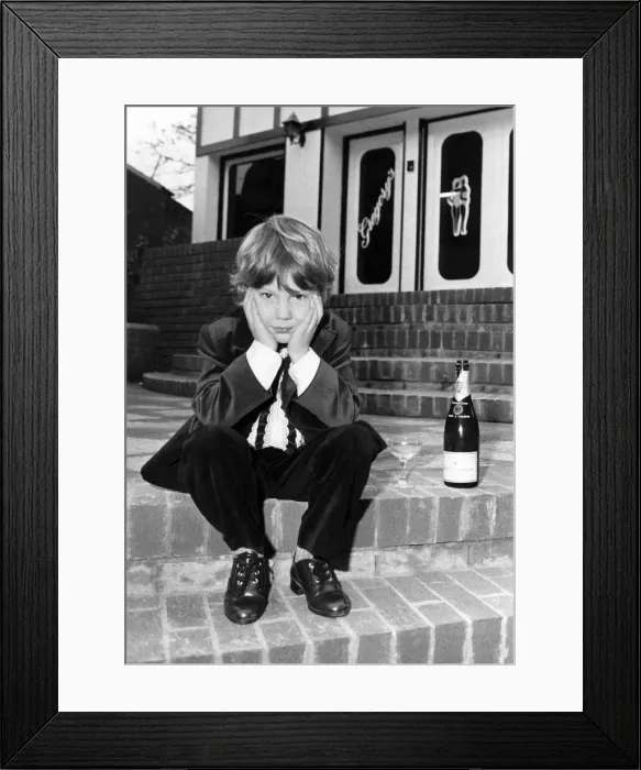 Framed Print : That morning after peeling. Gregory Robbins has that hungover feeling