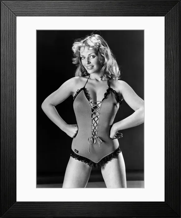 Framed Print : Clothing Beach and Swimwear. The Can-Can comes to the beach Framed Print : Clothing Beach and Swimwear. The Can-Can comes to the beach