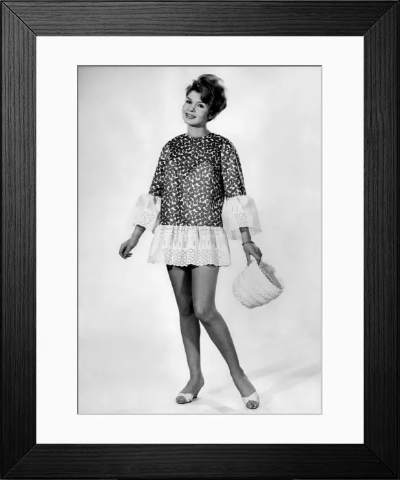 Framed Print : Clothing Beach. Breezy beach shortie. Show off a pretty pair of legs Framed Print : Clothing Beach. Breezy beach shortie. Show off a pretty pair of legs