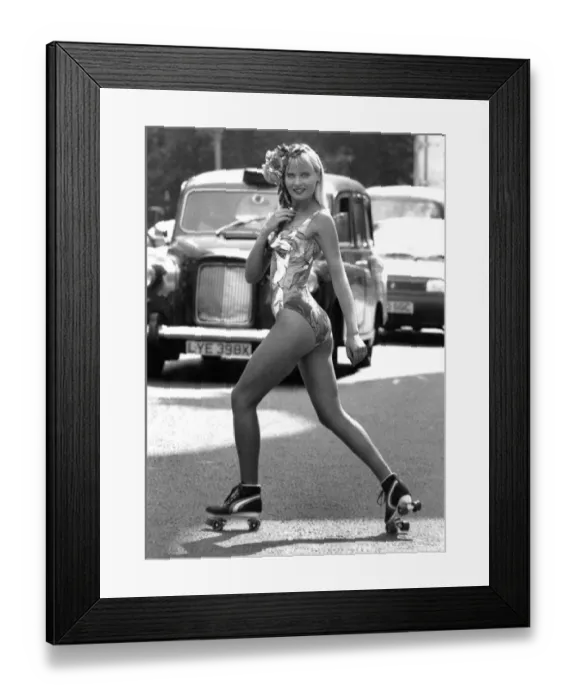 Framed Print : Clothing Beachwear. Hoping to get tan while beating the traffic jams Framed Print : Clothing Beachwear. Hoping to get tan while beating the traffic jams