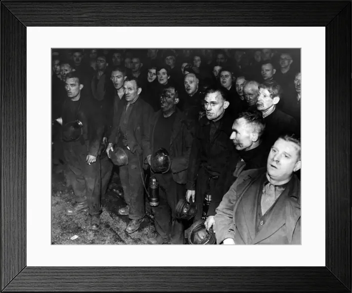 Framed Print : And after the vesting ceremony a Welsh hymn was sung, follwed by