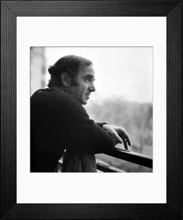 Framed Print : Entertainment. Music. One of Frances greatest pop singers Framed Print : Entertainment. Music. One of Frances greatest pop singers