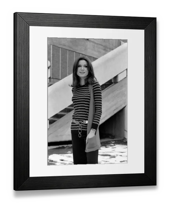 Framed Print : Entertainment Film. Olga Georges-Picot (25) is a French actress